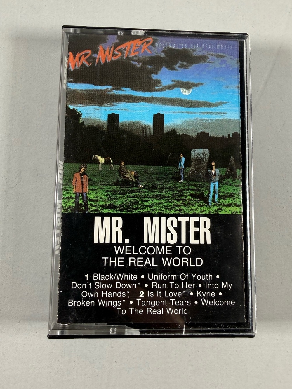 Mr. Mister-Welcome To The Real World Cassette Tape